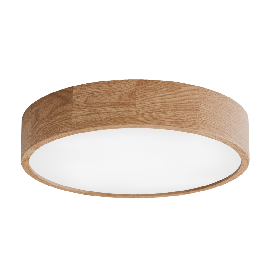 Plafonnier de salle de bain CLEO 4xE27/24W/230V IP54 diam. 47,5 cm chêne