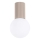 Plafonnier de salle de bain HALO 1xG9/8W/230V d. 12 cm IP44 beige