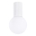 Plafonnier de salle de bain HALO 1xG9/8W/230V d. 12 cm IP44 blanc