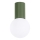 Plafonnier de salle de bain HALO 1xG9/8W/230V d. 12 cm IP44 vert