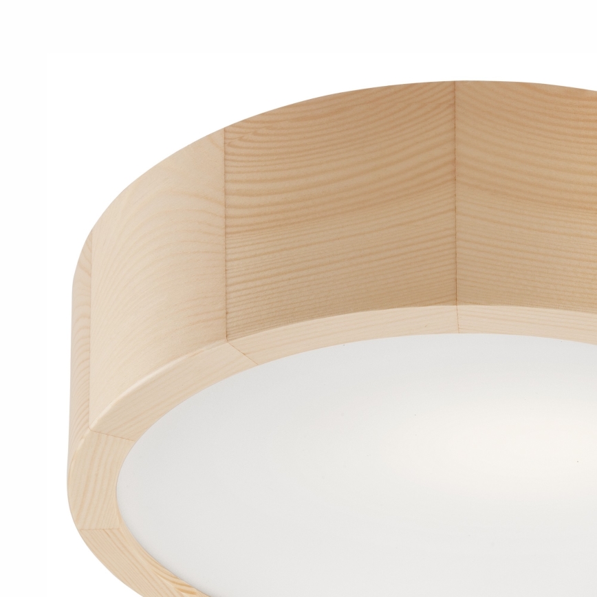 Plafonnier de salle de bain NATURAL 2xE27/15W/230V IP54 pin ø 27 cm