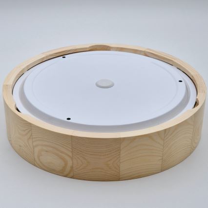 Plafonnier de salle de bain NATURAL 3xE27/15W/230V IP54 pin ø 37 cm