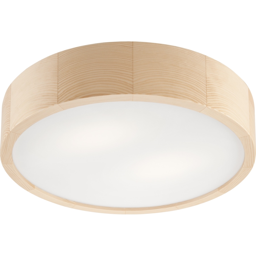 Plafonnier de salle de bain NATURAL 3xE27/15W/230V IP54 pin ø 37 cm