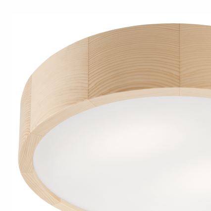 Plafonnier de salle de bain NATURAL 3xE27/15W/230V IP54 pin ø 37 cm