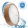 Plafonnier de salle de bain OAK 3xE27/15W/230V chêne ø 37 cm IP54