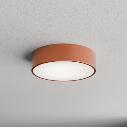 Plafonnier de salle de bains CLEO avec capteur 2xE27/24W/230V Ø 30 cm cuivré IP54