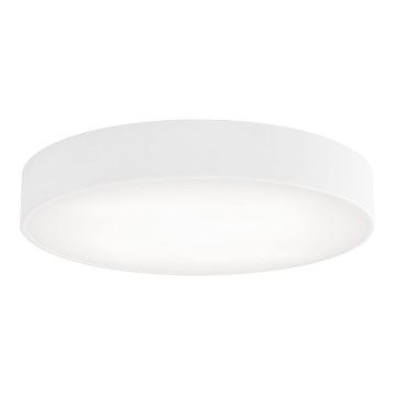 Plafonnier de salle de bains CLEO avec détecteur de mouvement, 4 x E27 / 24 W / 230 V, Ø 50 cm, IP54, blanc