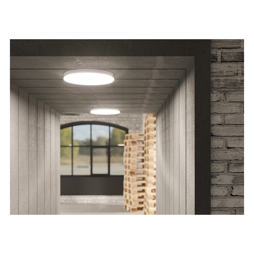 Plafonnier LED dimmable pour salle de bains LED/15W/230V 3000/4000/5000K Ø 30 cm IP54