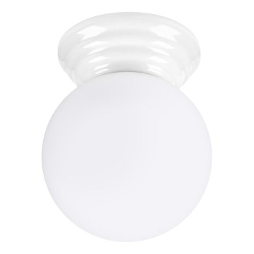 Plafonnier de salle de bains ZORI 1xG9/8W/230V Ø 12 cm IP44 blanc