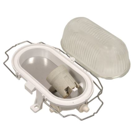 Plafonnier d'extérieur RADUS 1xE27/60W/230V IP54 blanc