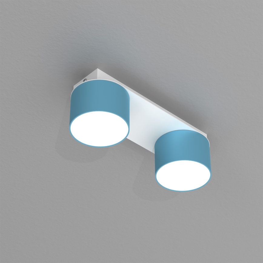 Plafonnier DIXIE 2xGX53/11W/230V bleu