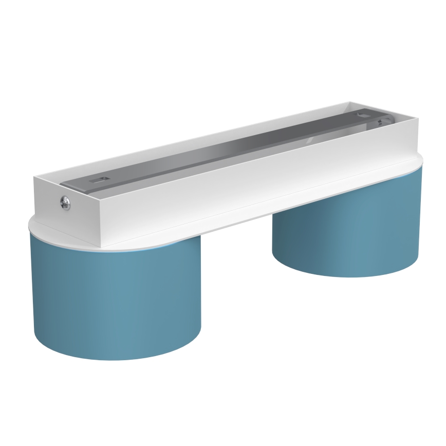 Plafonnier DIXIE 2xGX53/11W/230V bleu