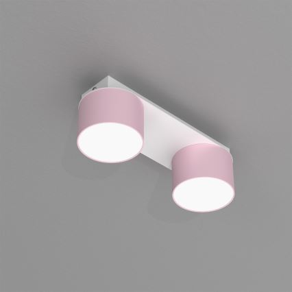 Plafonnier DIXIE 2xGX53/11W/230V rose