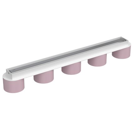 Plafonnier DIXIE 5xGX53/11W/230V rose