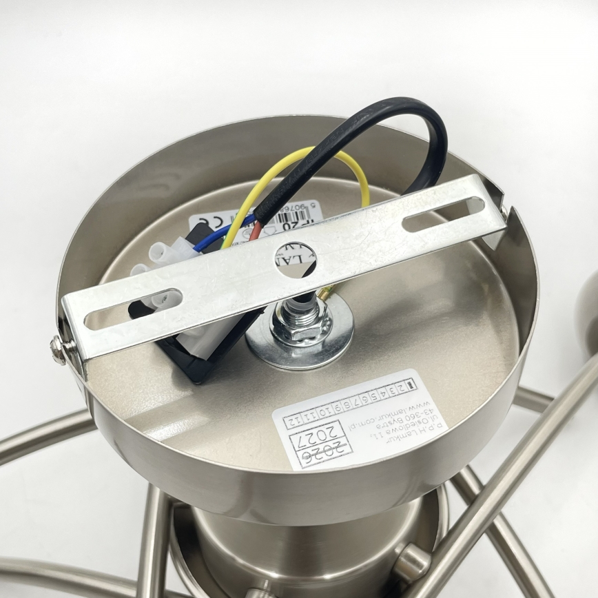 Plafonnier DONNA 5xE27/60W/230V nickel