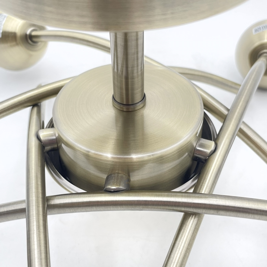 Plafonnier DONNA 5xE27/60W/230V patine