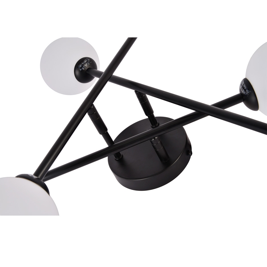 Plafonnier DORADO 6xG9/28W/230V noir