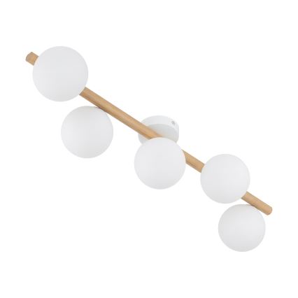 Plafonnier ELYON 5xG9/40W/230V blanc/pin