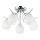 Plafonnier en applique ELLA 5xE27/15W/230V chrome brillant