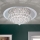 Plafonnier en cristal GLORIA 6xG9/40W/230V d. 50 cm transparent/chrome brillant