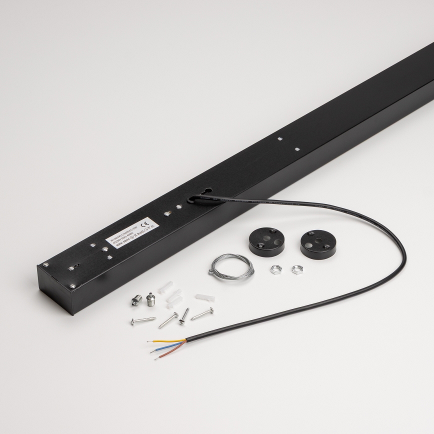 Plafonnier en saillie CYNIDECO LED/30W/230V 4000K noir