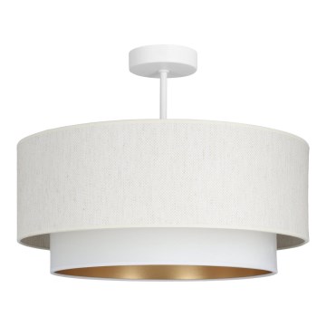 Plafonnier en saillie NATIA 1xE27/60W/230V Ø 45 cm blanc