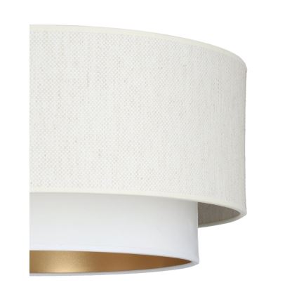 Plafonnier en saillie NATIA 1xE27/60W/230V Ø 45 cm blanc