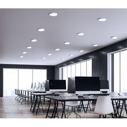 Plafonnier encastré LED ALGINE 2 en 1 LED/6W/230V 4000K blanc