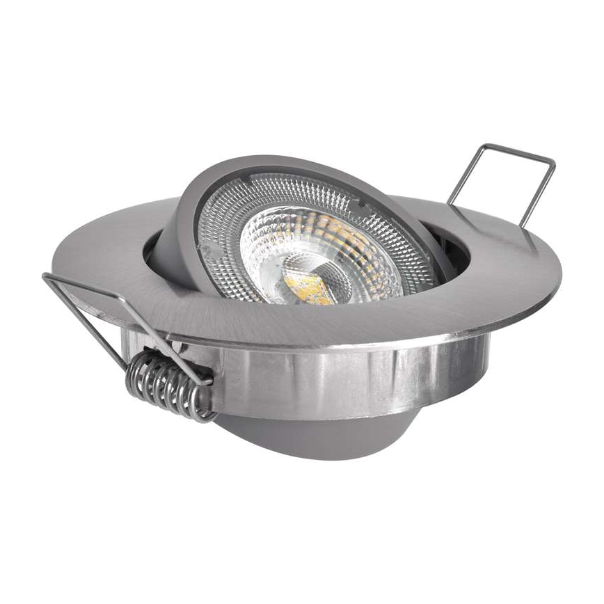 Luminaire LED encastrable LED/5W/230V 4000 K argent