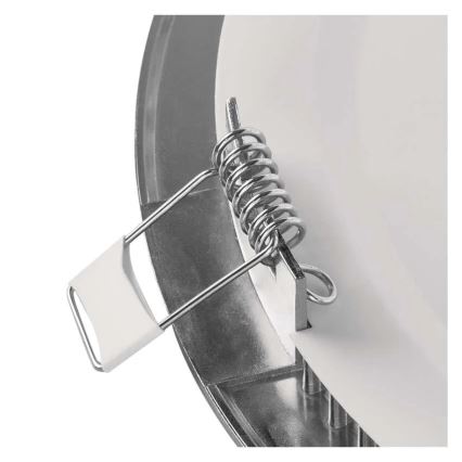 Plafonnier encastré LED NEXXO LED/12,5W/230V 3000/3500/4000K argenté Ø 17 cm