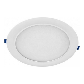 Plafonnier encastré LED SIGARO LED/24W/230V 3000/4000/6500K Ø 22 cm blanc