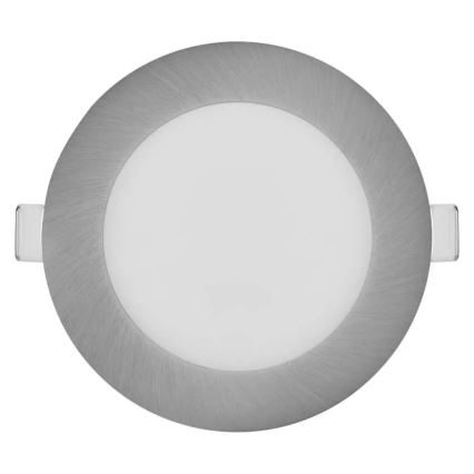 Plafonnier encastré NEXXO LED/7W/230V 3000/3500/4000K argenté Ø 12 cm