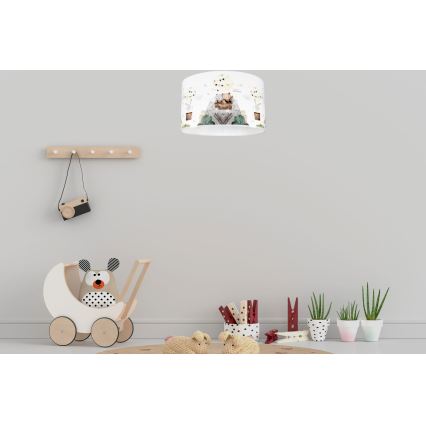 Plafonnier enfant BEARS 1xE27/60W/230V