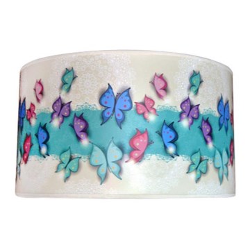 Plafonnier enfant BUTTERFLY 2xE27/60W/230V