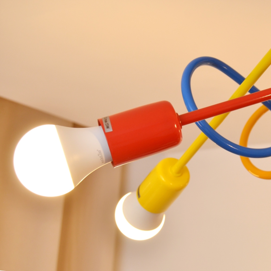 Plafonnier enfant LED OXFORD 5xE27/15W/230V