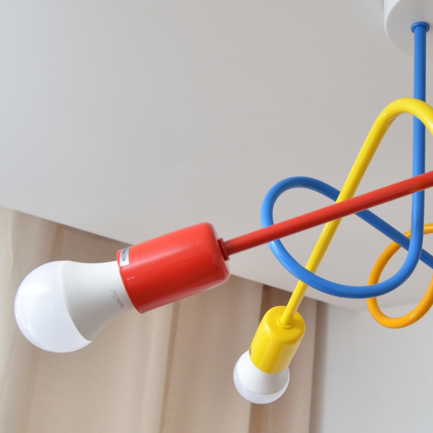 Plafonnier enfant LED OXFORD 5xE27/15W/230V