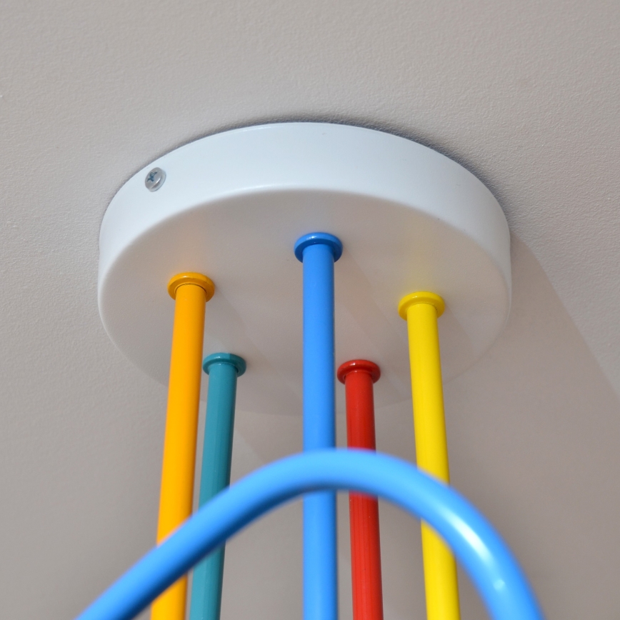 Plafonnier enfant LED OXFORD 5xE27/15W/230V