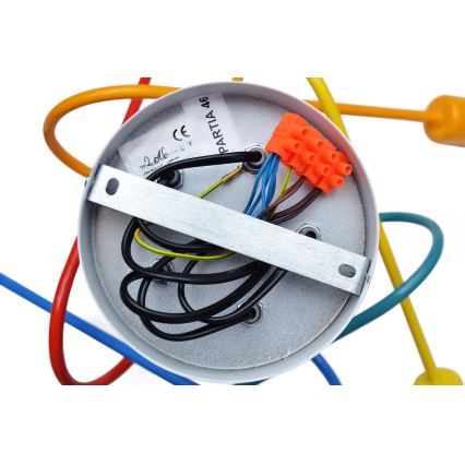 Plafonnier enfant LED OXFORD 5xE27/15W/230V