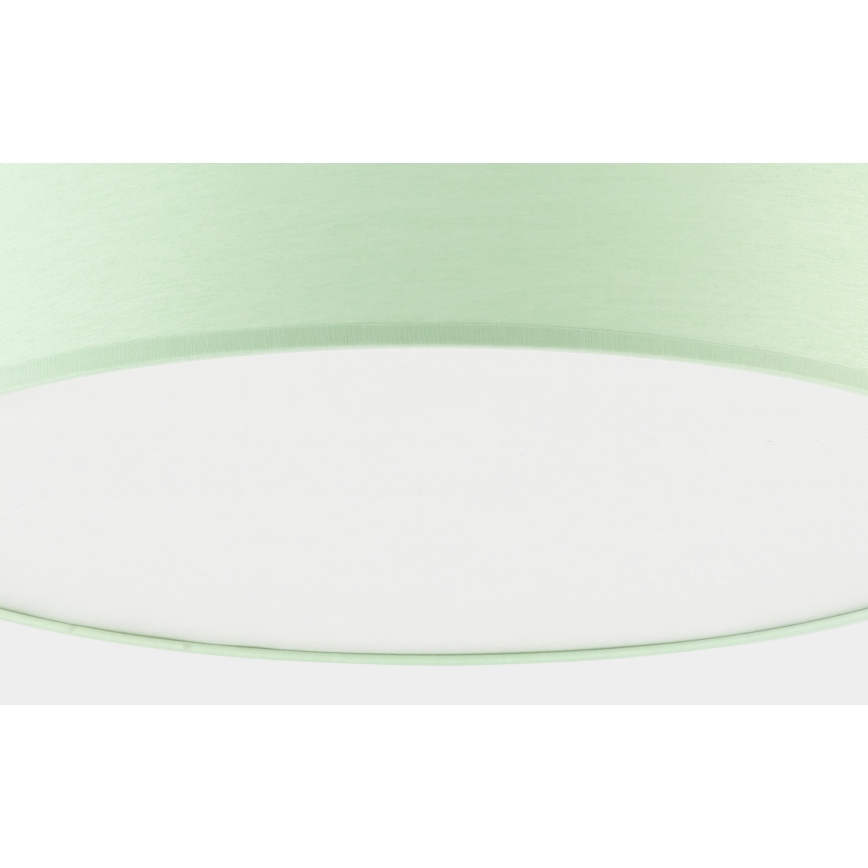 Plafonnier enfant RONDO KIDS 4xE27/15W/230V vert