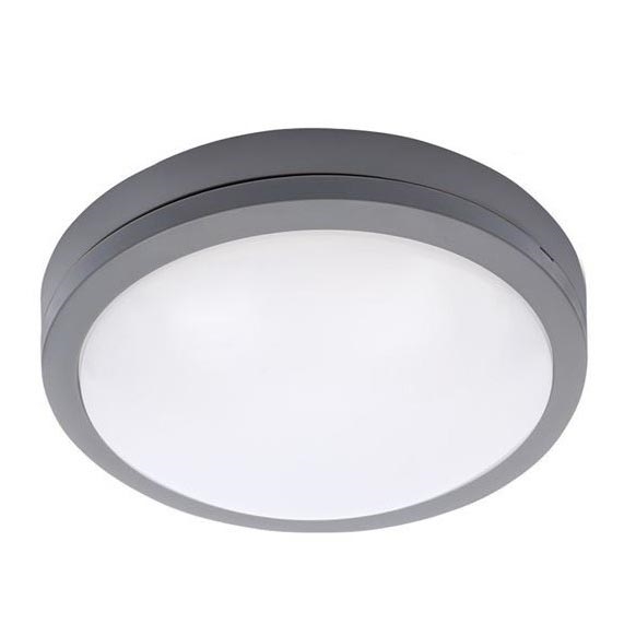 Plafonnier extérieur avec détecteur SIENA LED/20W/230V 4000K d. 23 cm IP54