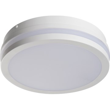 Plafonnier extérieur BENO LED/12/18W/230V 3000/3500/4000K IP65 blanc arrondi