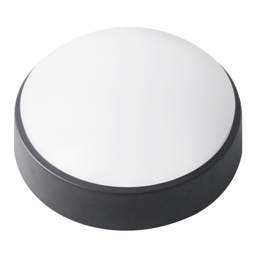 Plafonnier extérieur LED/14W/230V IP54 noir