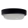Plafonnier extérieur LED/15W/230V 4200K d. 15,5 cm IP64 noir