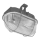 Plafonnier extérieur OVAL 1xE27/60W/230V IP44 gris