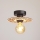 Plafonnier FALCO 1xE27/60W/230V d. 20 cm beige