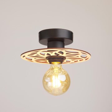 Plafonnier FALCO 1xE27/60W/230V d. 20 cm beige