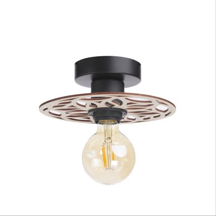 Plafonnier FALCO 1xE27/60W/230V d. 20 cm beige