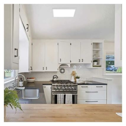Plafonnier FLORI LED/18W/230V 4000K blanc 29x29 cm