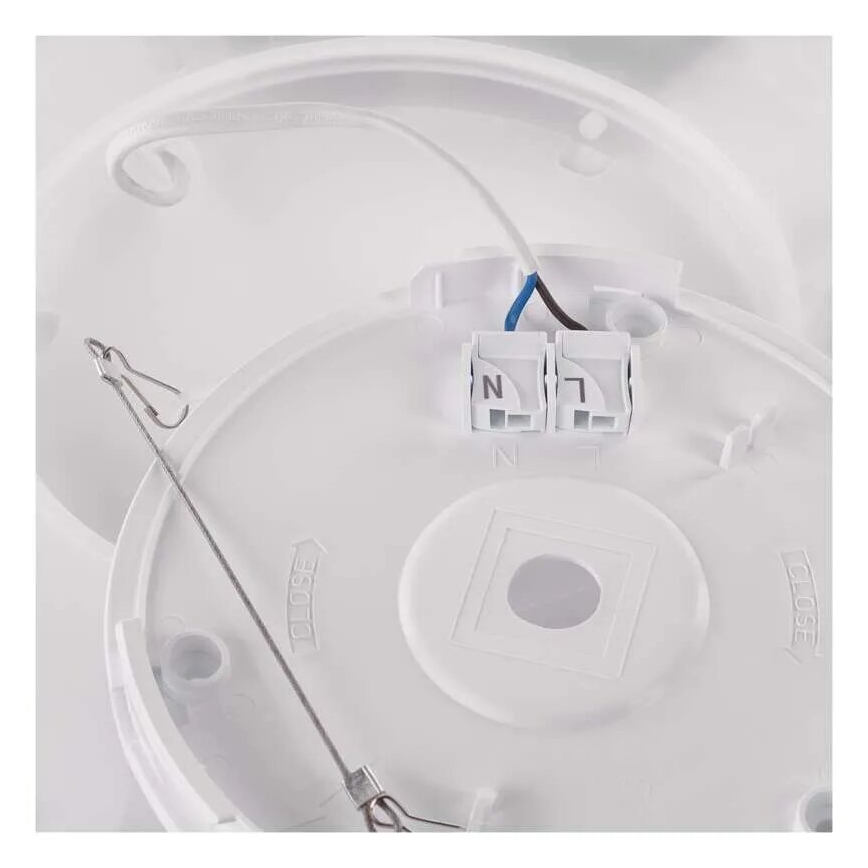 Plafonnier FLORI LED/18W/230V 4000K blanc 29x29 cm