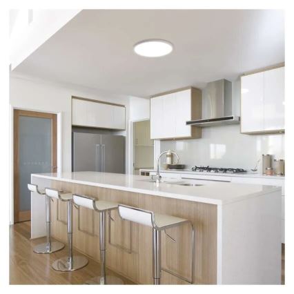 Plafonnier FLORI LED/18W/230V 4000K blanc d. 29 cm